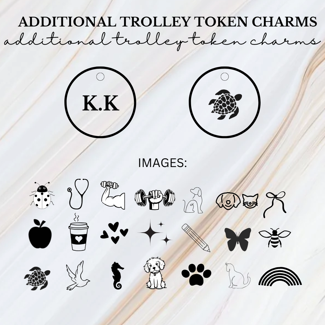 Trolley Token Charms