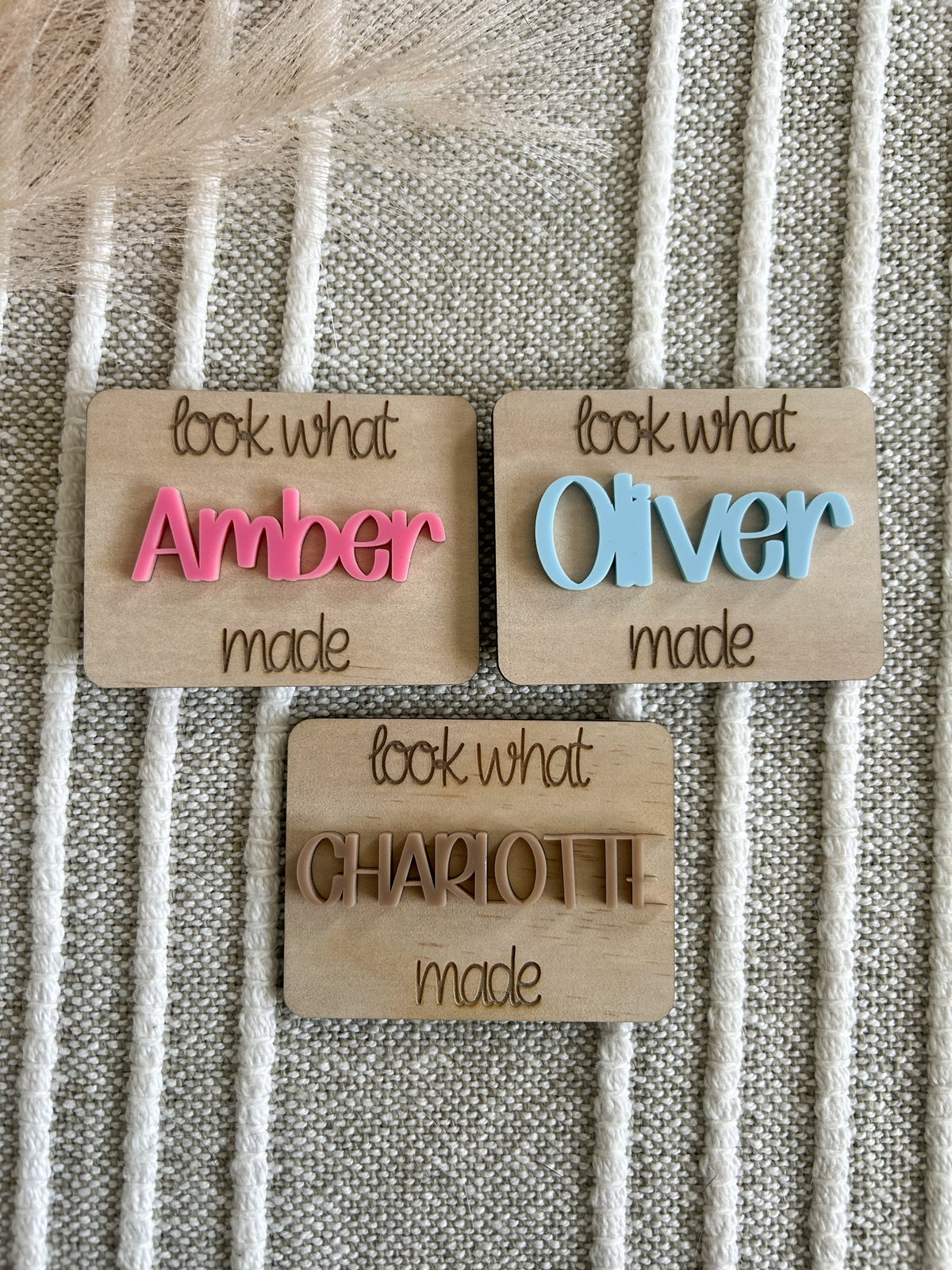 LOOK WHAT I MADE MAGNETS