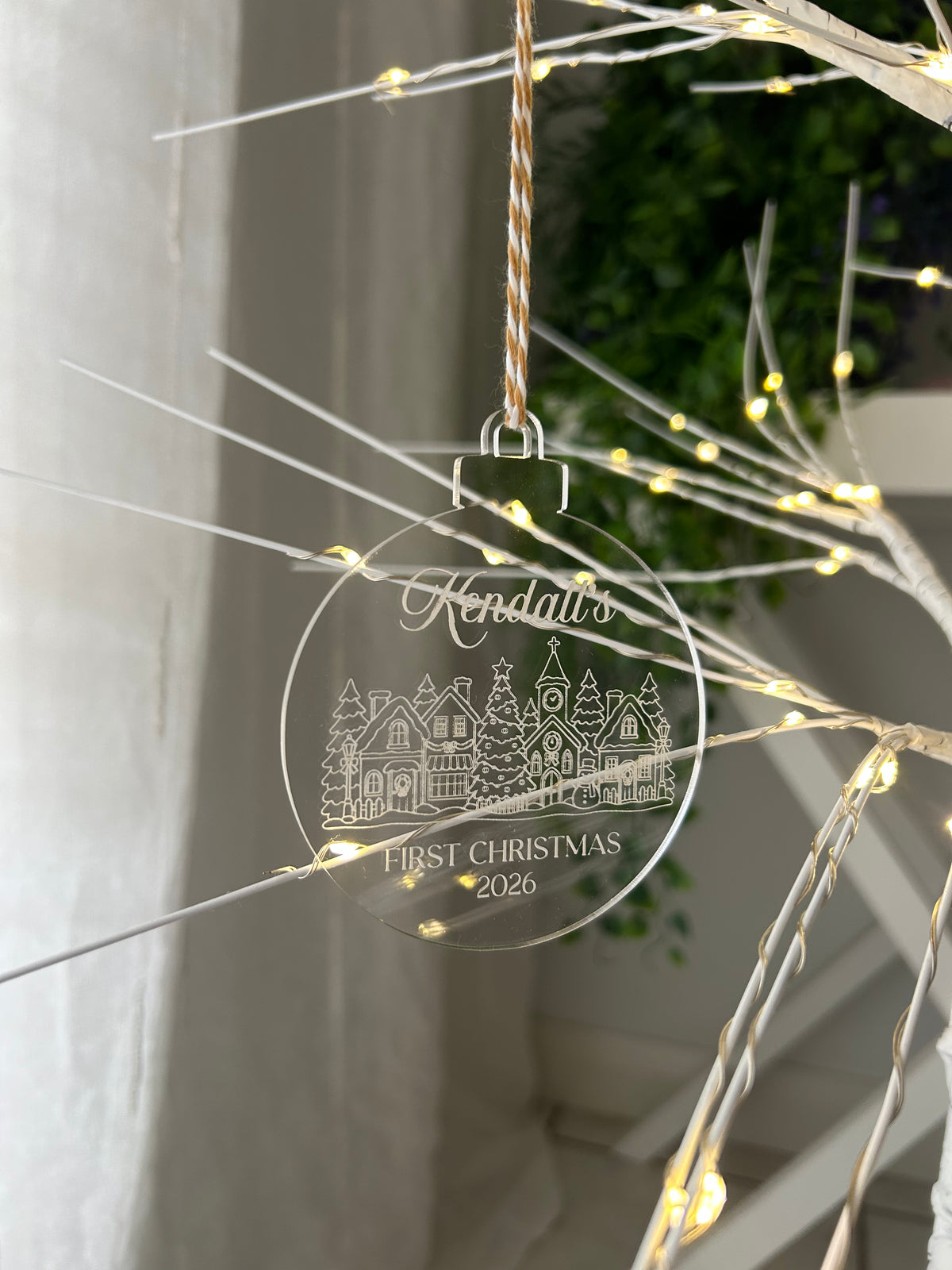 First Christmas Bauble
