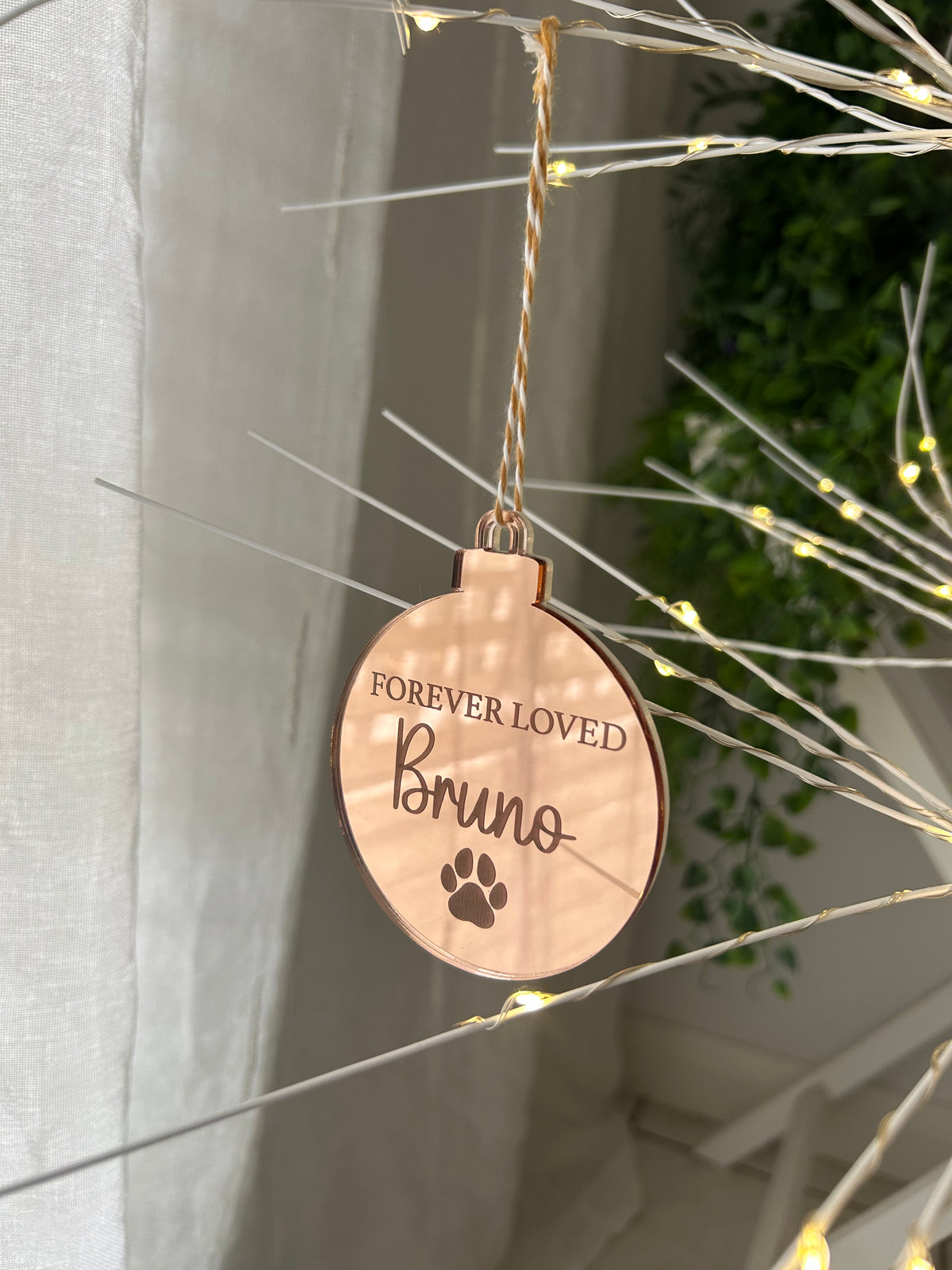 Pet Memorial Bauble