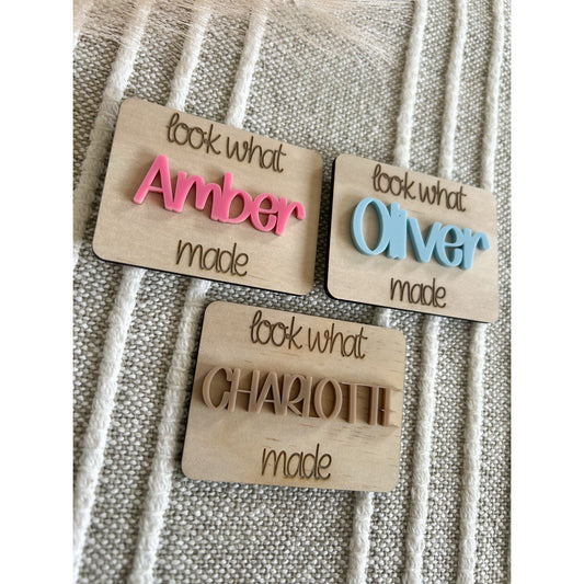 LOOK WHAT I MADE MAGNETS