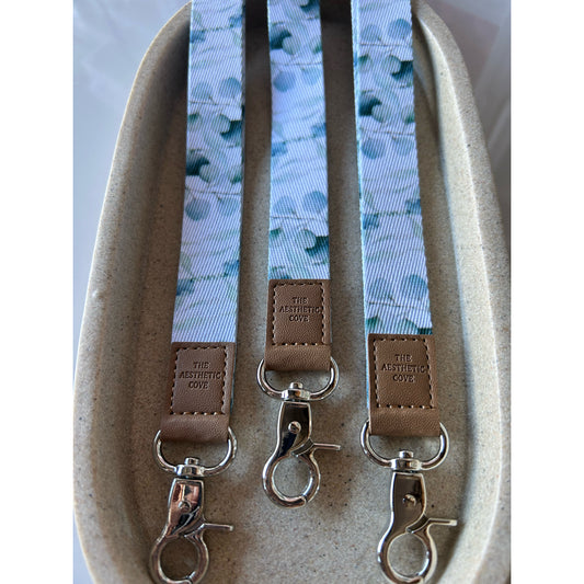 Botanical Fabric Lanyard