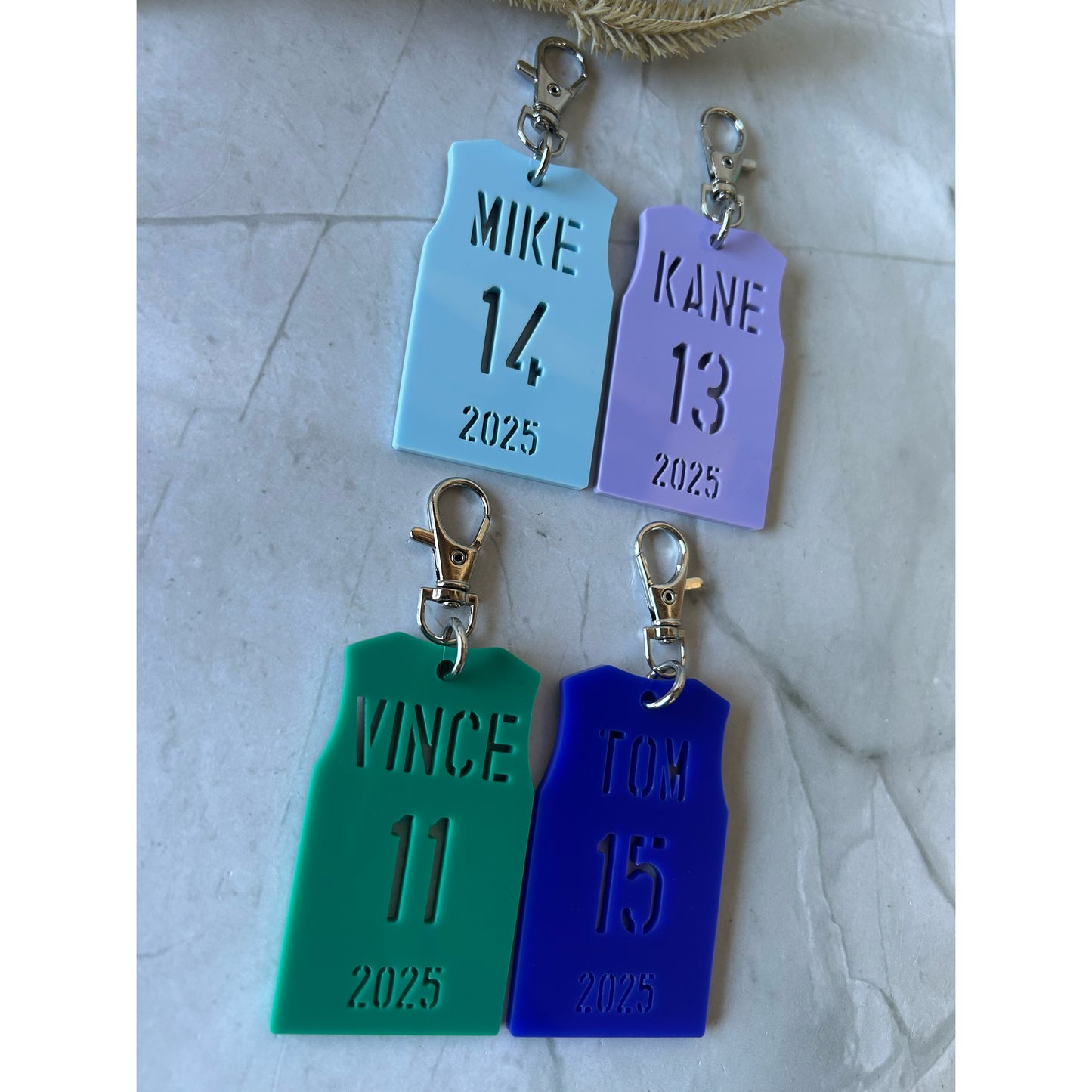 Basketball Bag Tag