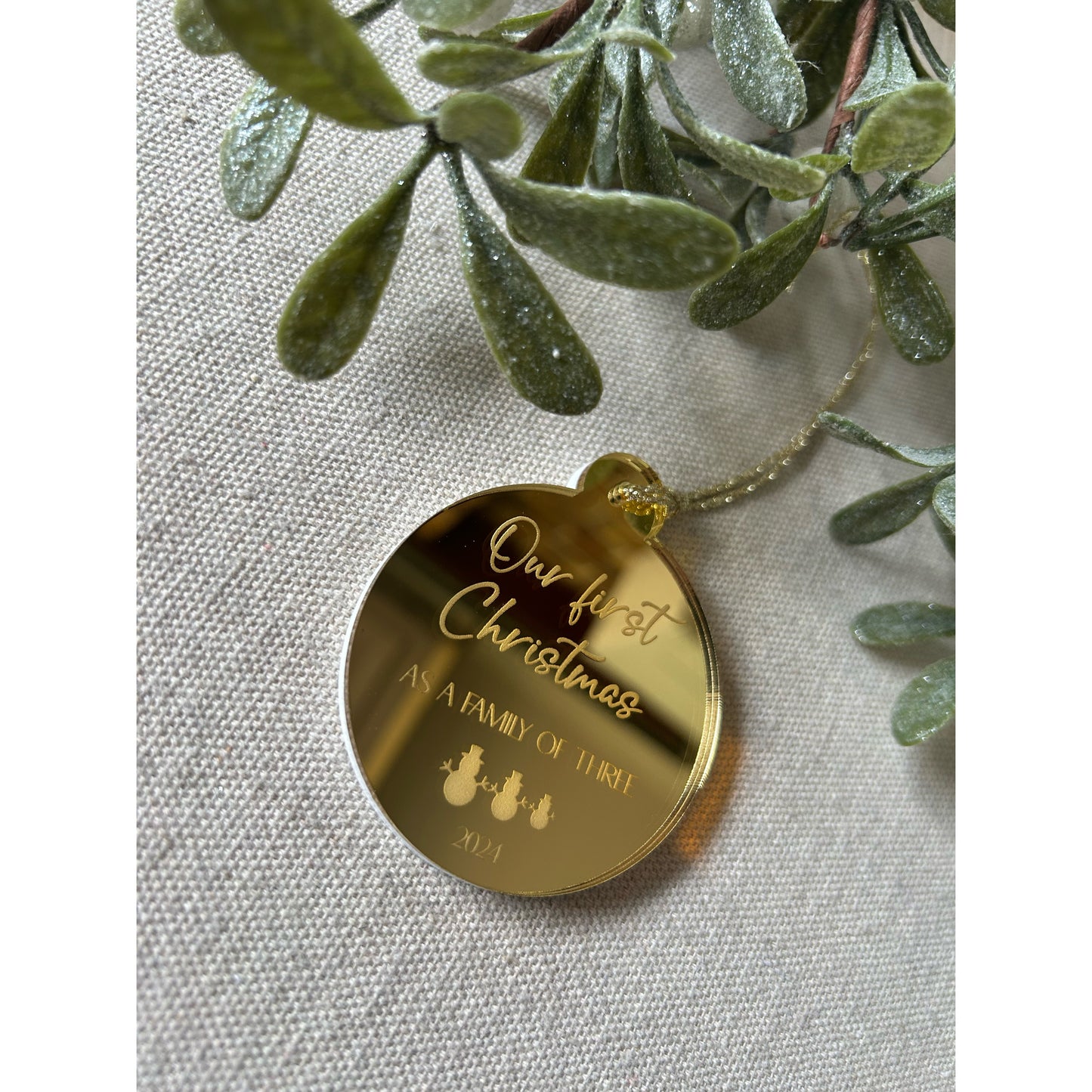 Family of 3 bauble