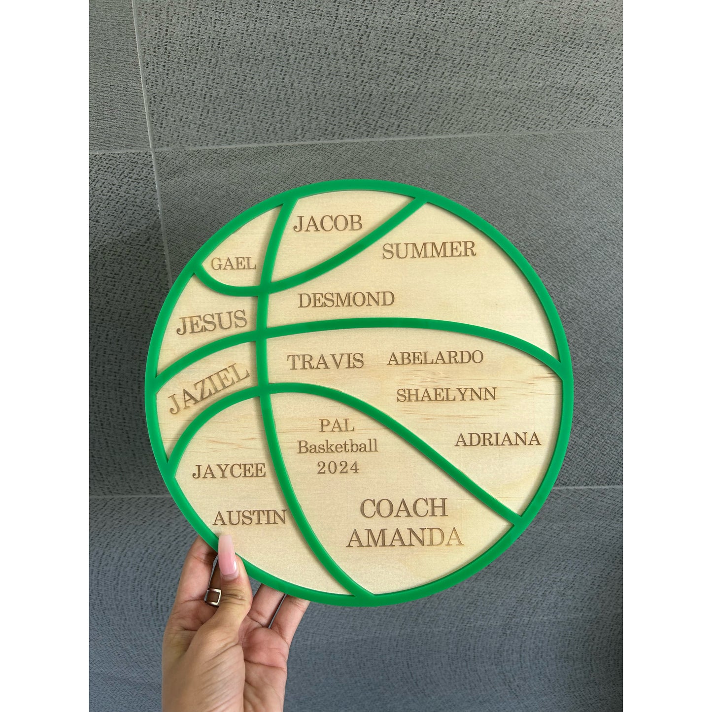 Personalised Thank You Plaque for Coaches