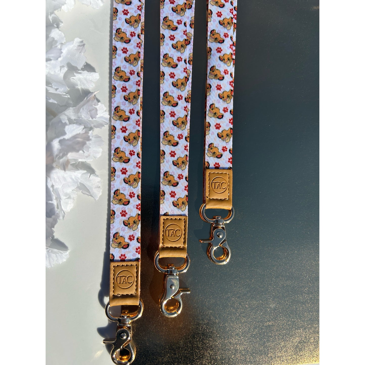 Simba - Lion King Fabric Lanyard