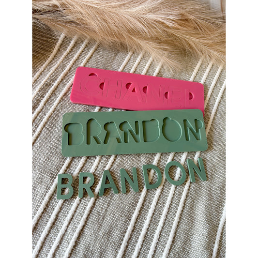 Acrylic Name puzzles