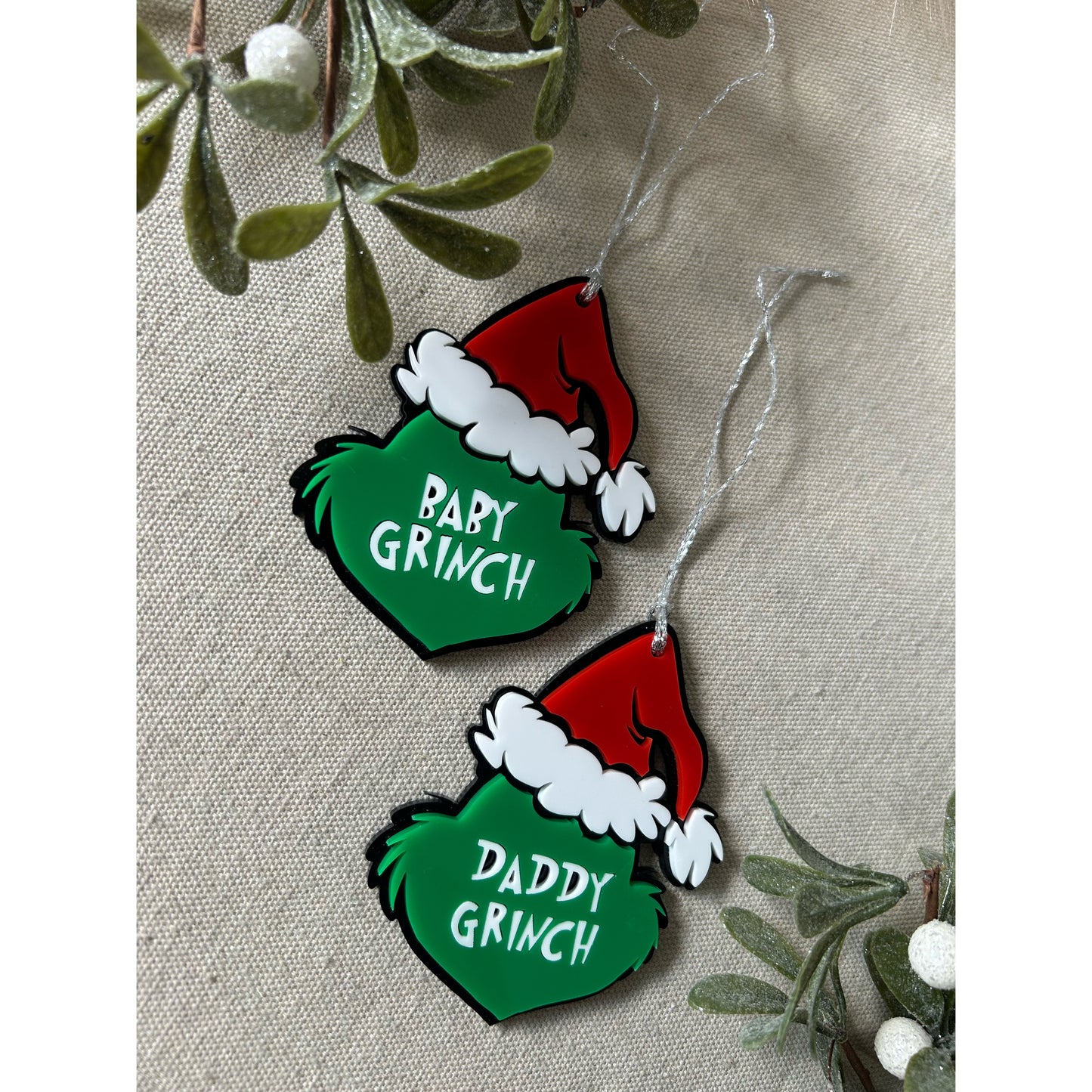 Grinch Christmas Ornament