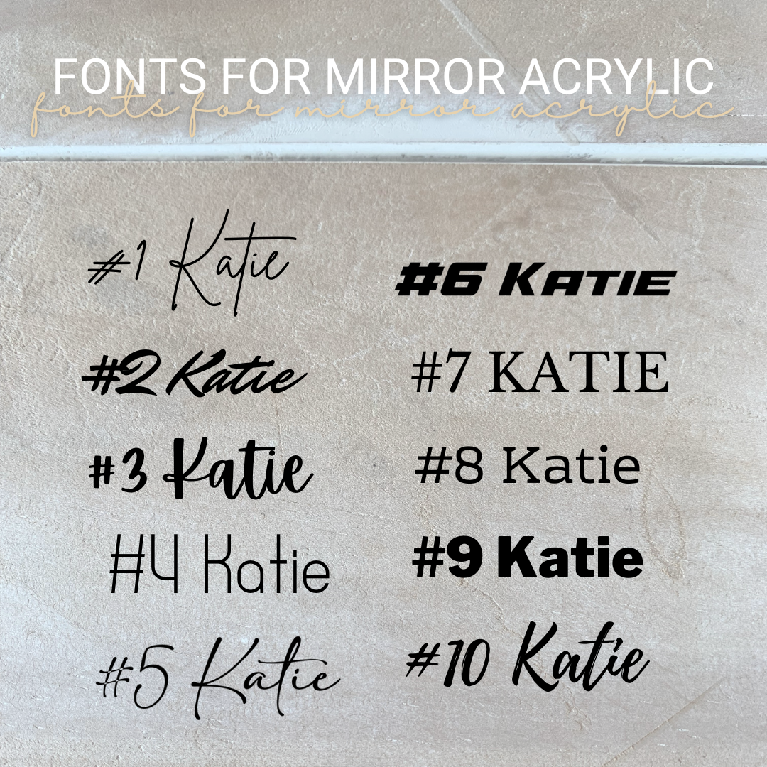 Round Acrylic Keychain