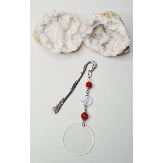 Carnelian Gemstone Bookmark