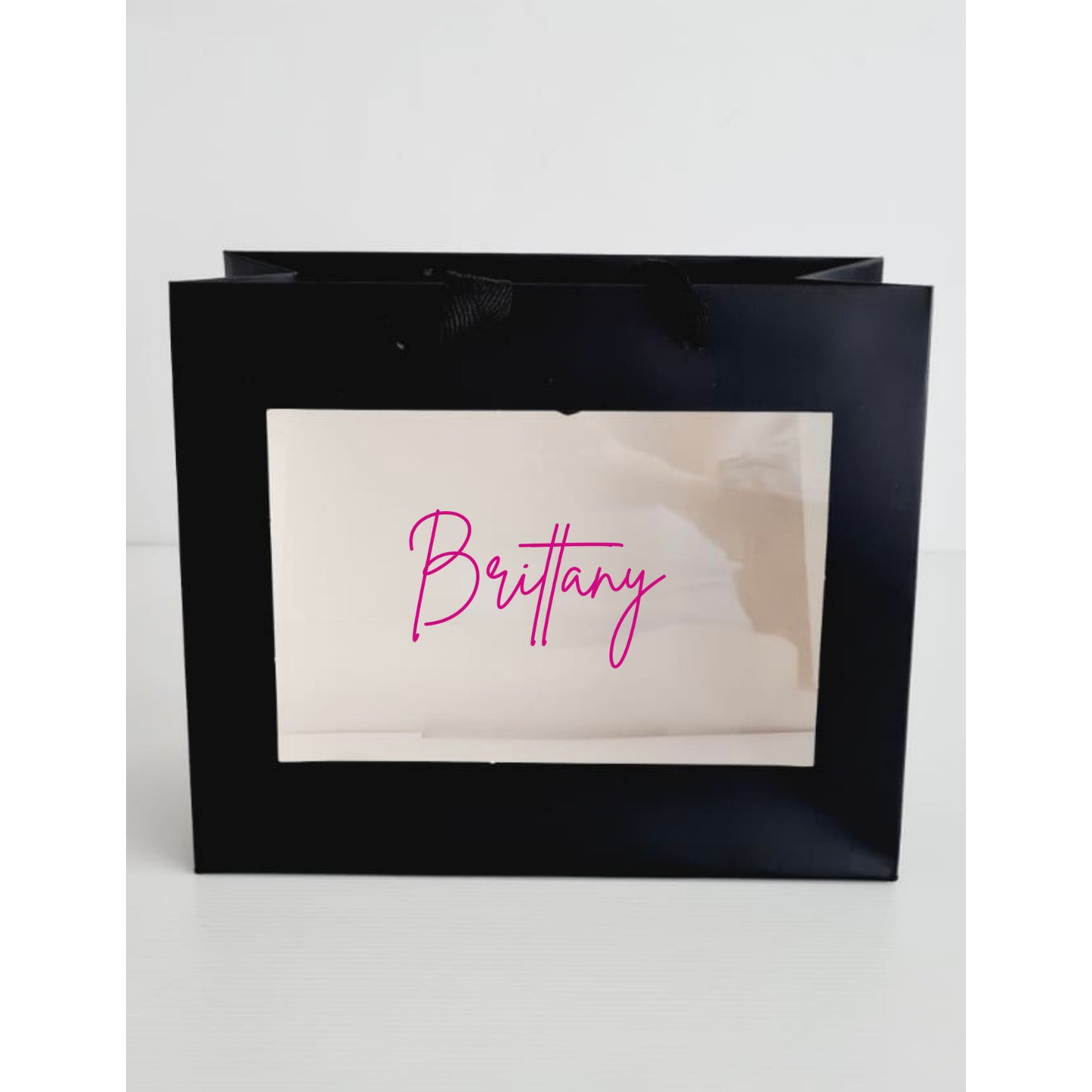 Black Window Bag