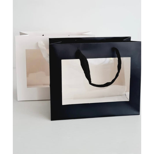 Black Window Bag