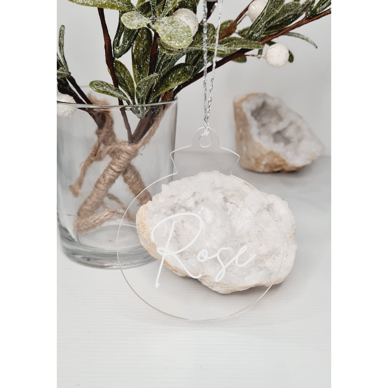 Personalised Acrylic Bauble