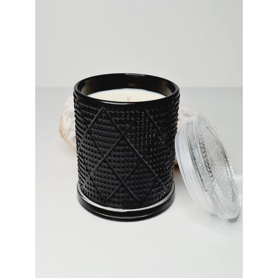 Black Diamond Candle Jar