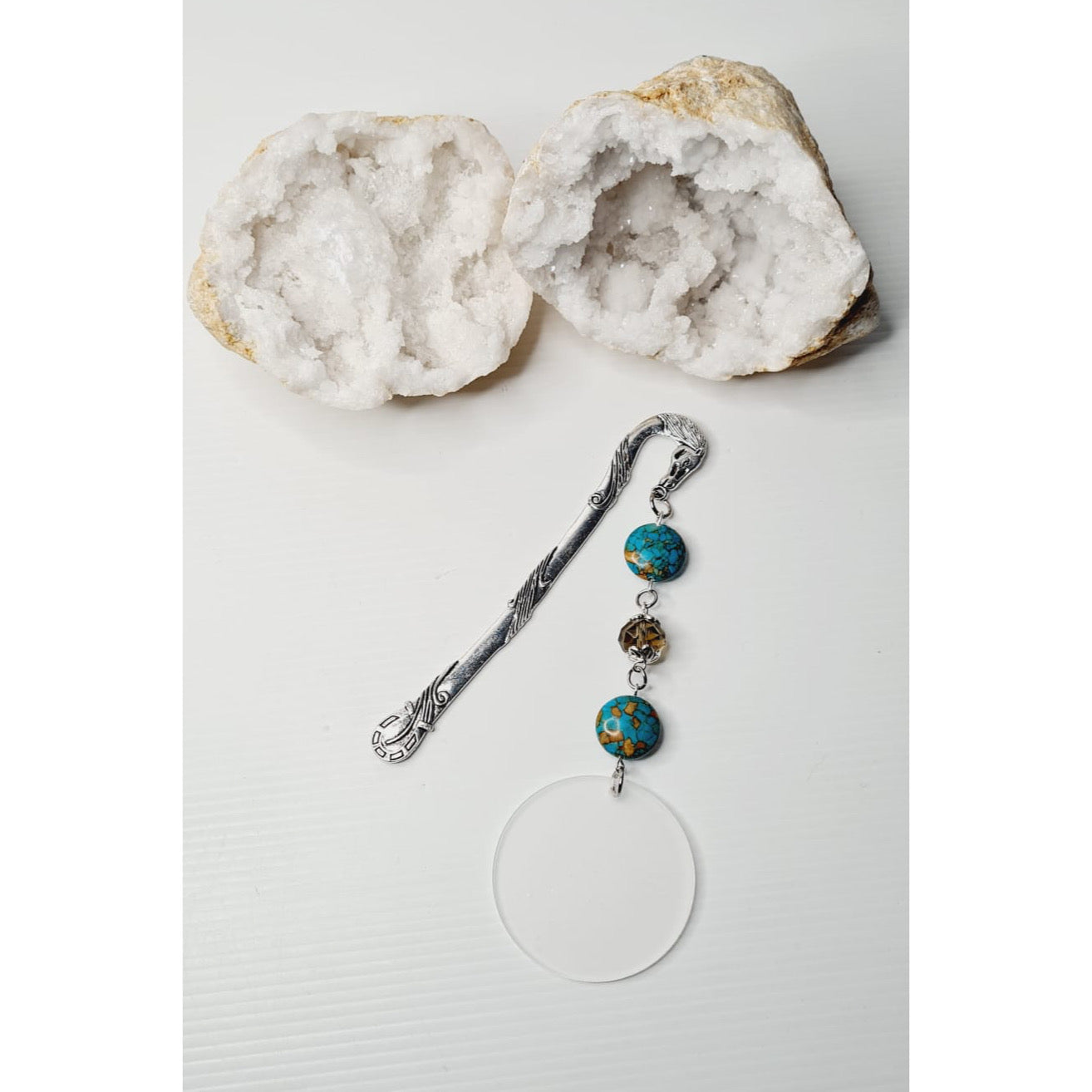 Multicoloured Turquoise Gemstone Bookmark