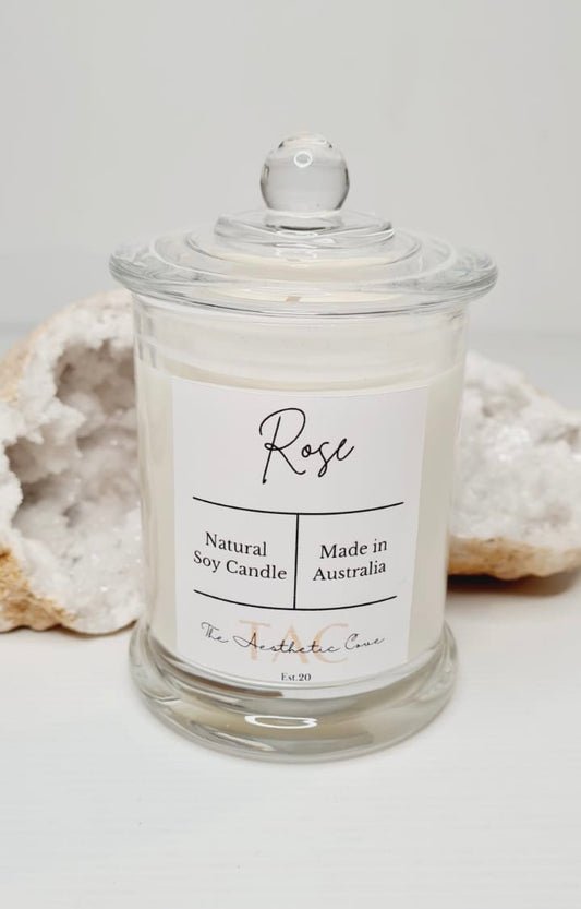 Rose Soy Wax Candle
