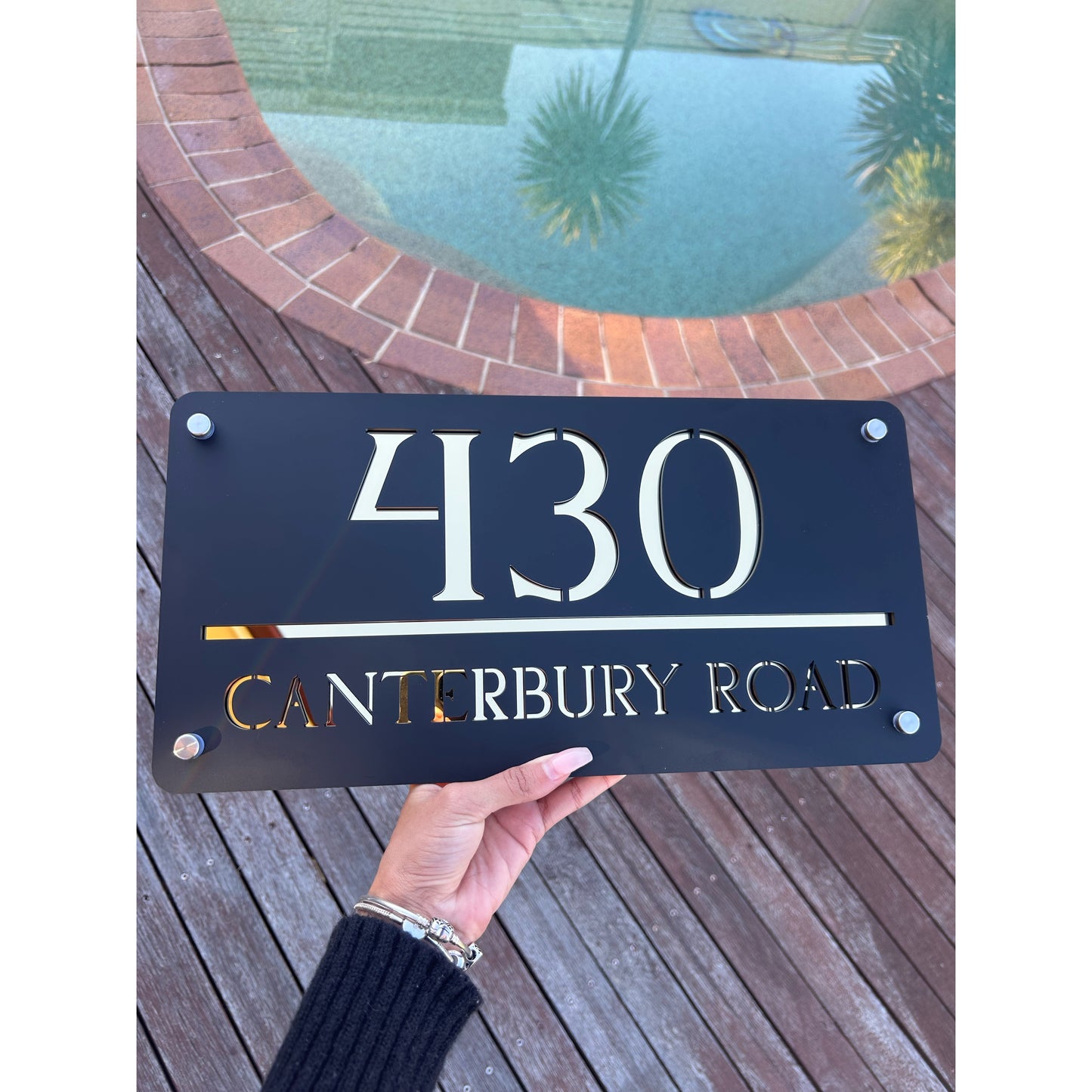House Number Signs