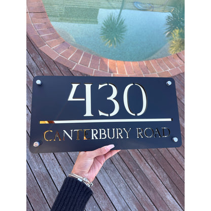 House Number Signs