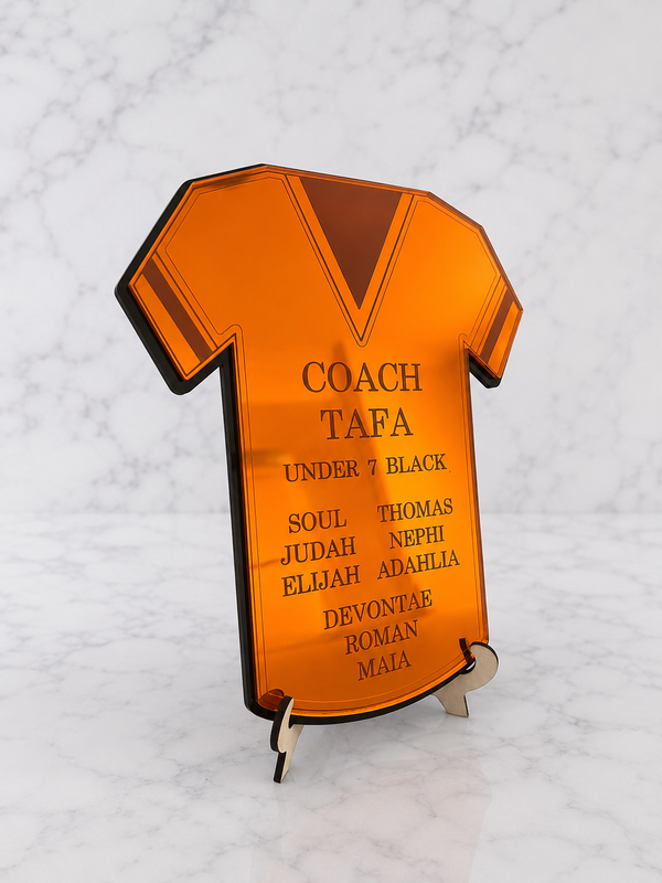 Football Jersey Coach Gift