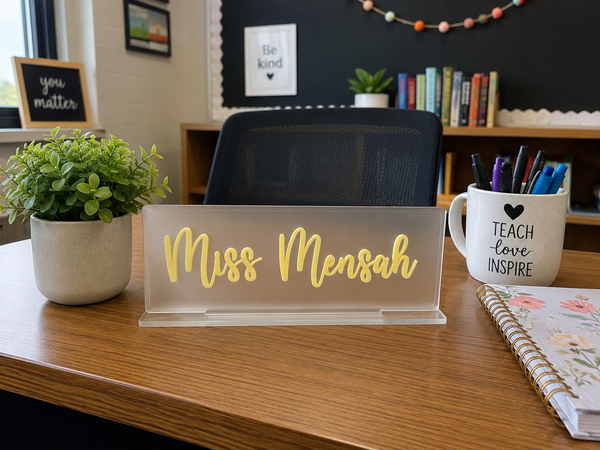 Acrylic Name Plate