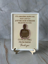 Individual Coach Appreciation Frame