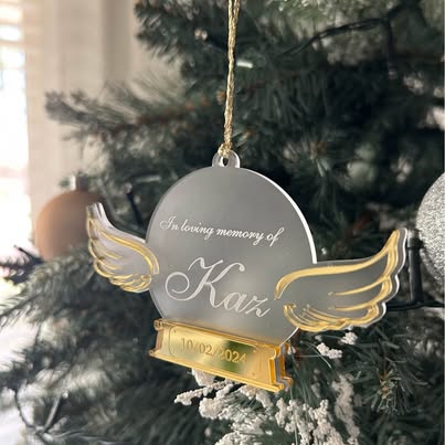 Angel Wings Bauble