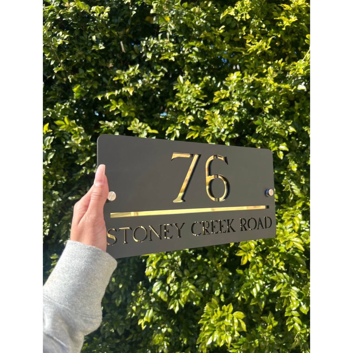 House Number Signs