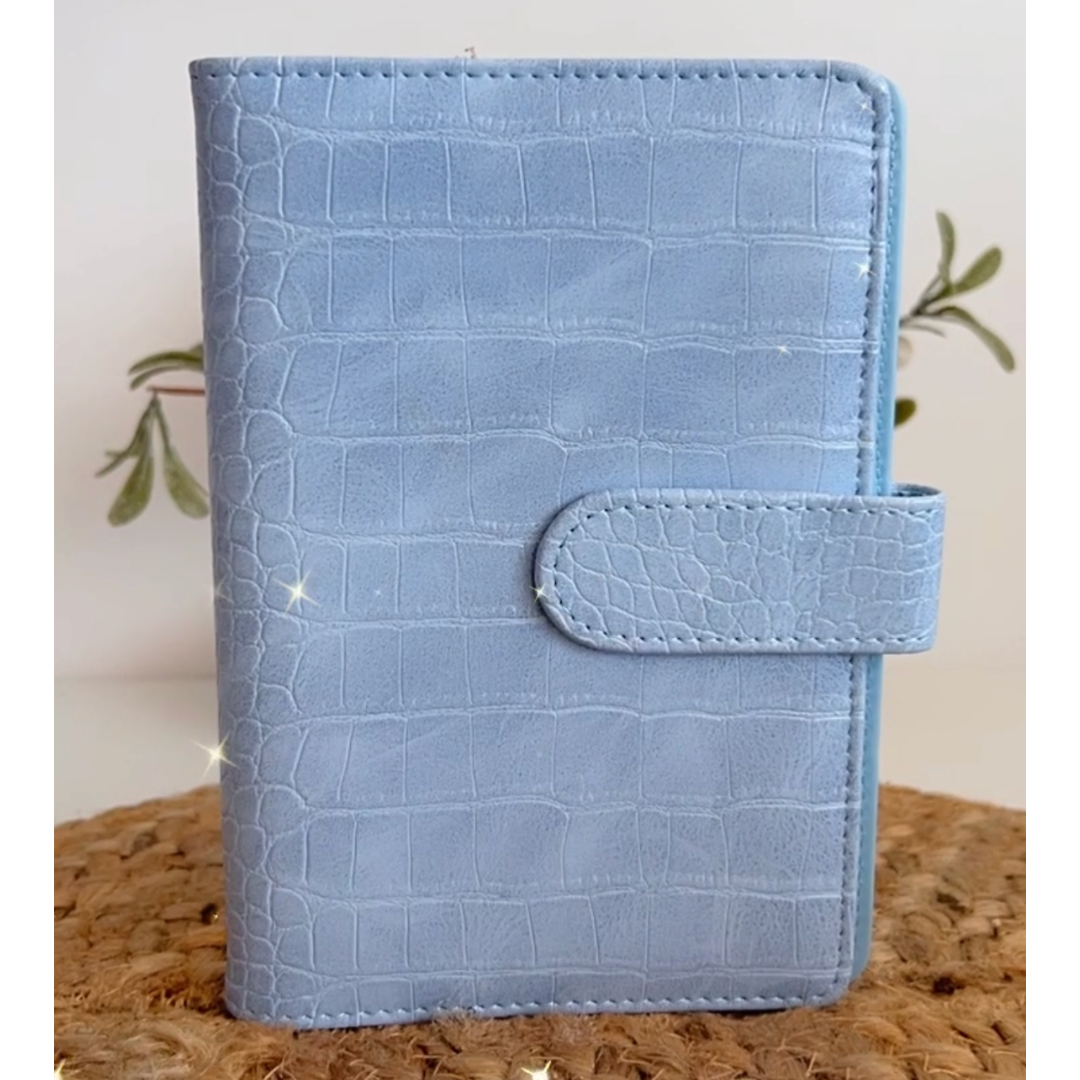 Crocodile Blue Budget Binder