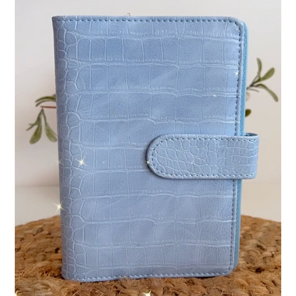 Crocodile Blue Budget Binder