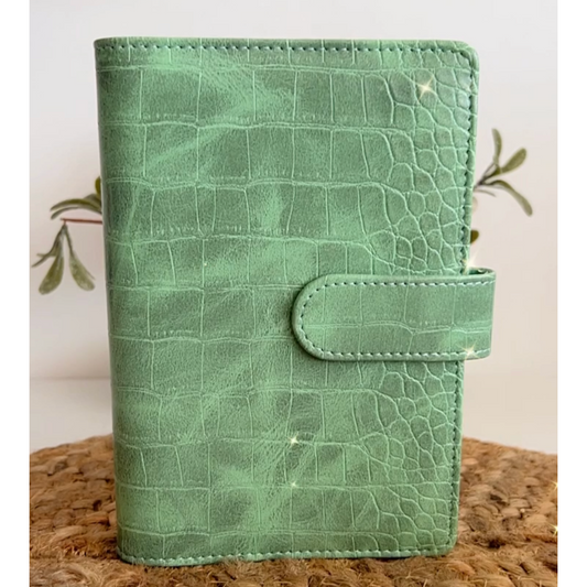 Crocodile Green Budget Binder