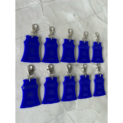 Netball Dress Bag Tag