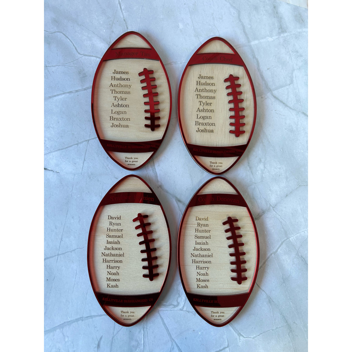 Mini Coach Plaque