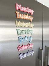 Mon-Fri Whiteboard Magnets