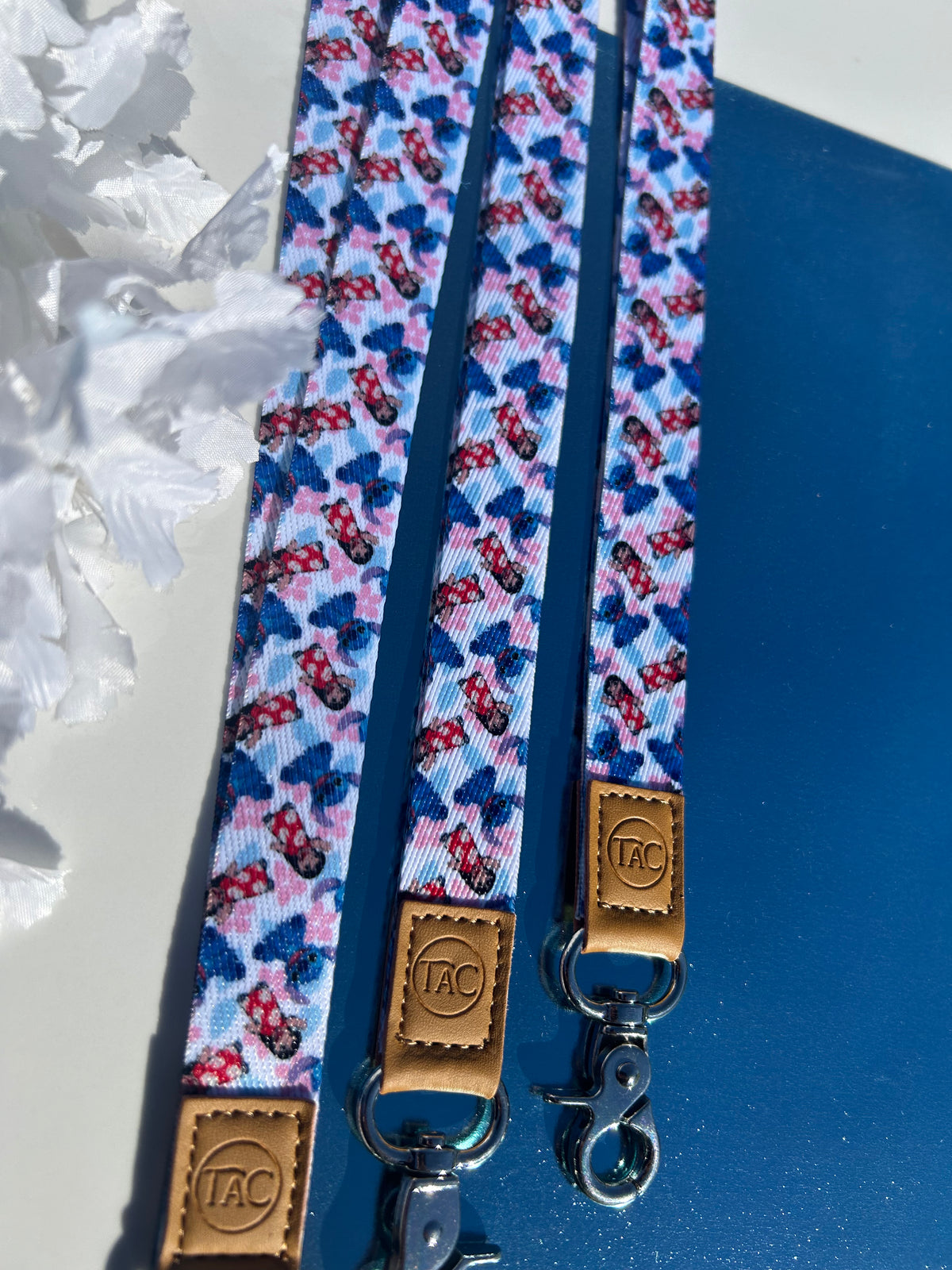 Lilo & Stitch Fabric Lanyard