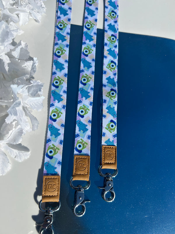 Monsters Inc Fabric Lanyard
