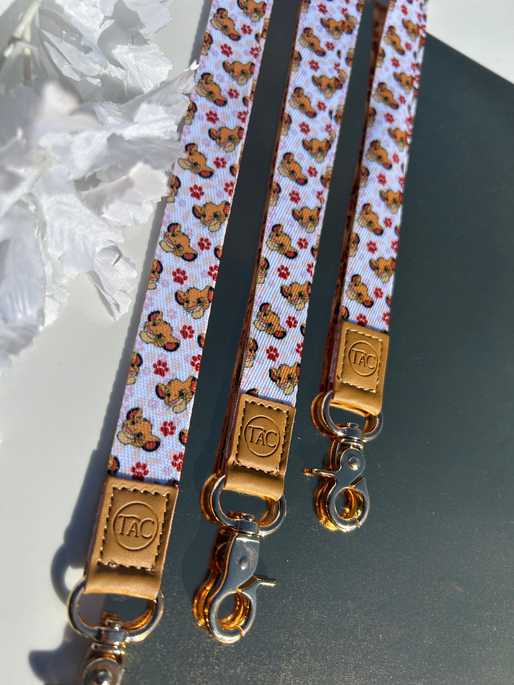 Simba - Lion King Fabric Lanyard
