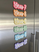 School Grade Magnets