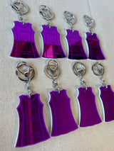 Netball Dress Keychains