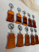 Netball Dress Keychains