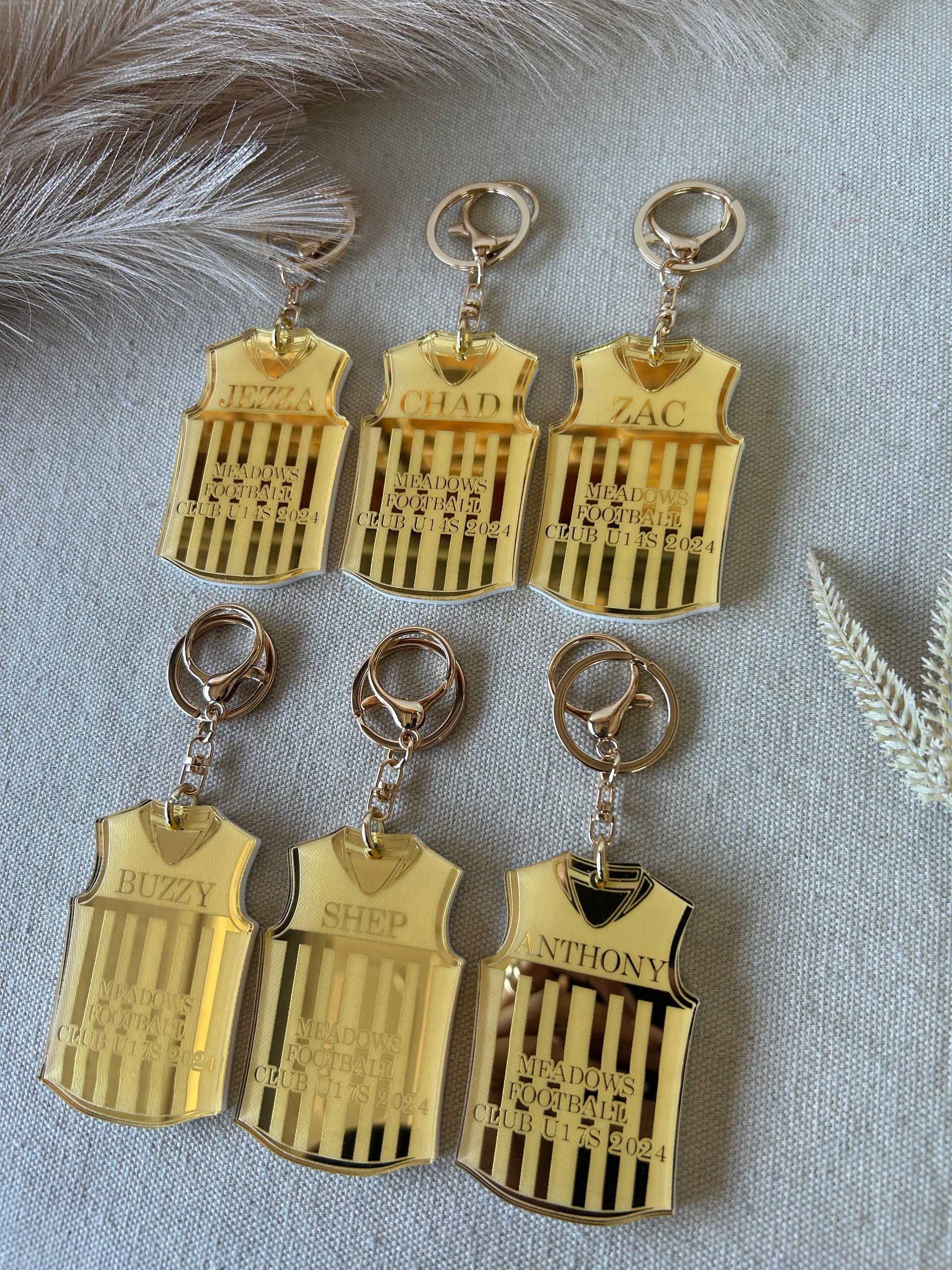 AFL Jersey Keychain