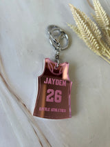 Track Singlet Keychain