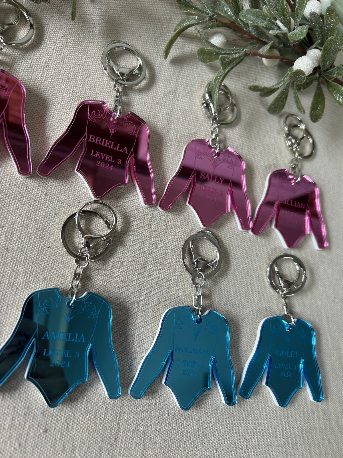 Gymnastics Leotard  Keychain