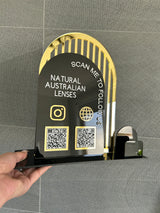 Business QR Code Stand
