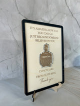 Individual Coach Appreciation Frame