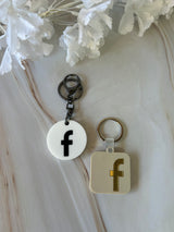 Smart NFC Social Media Keychains