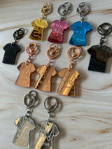 Male Nurse Scrubs Keychain