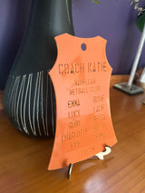 Netball Dres Stenciled Coach Gift