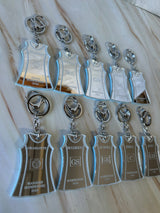 Netball Dress Keychains