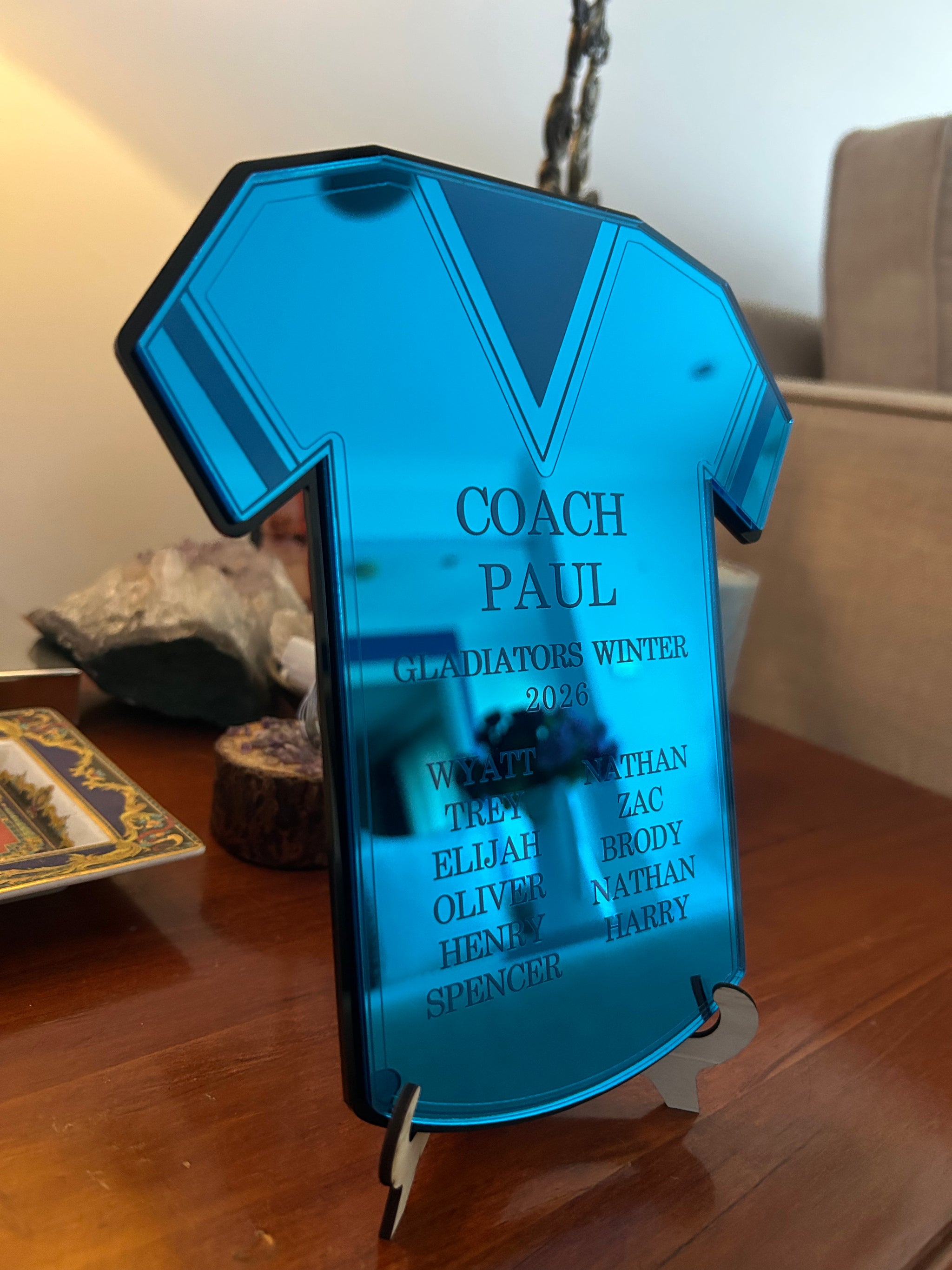 Football Jersey Coach Gift