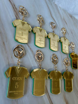 Football Jersey Keychain